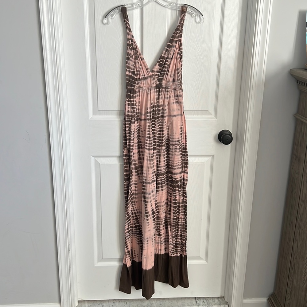 Gypsy tie dye Maxi Dress